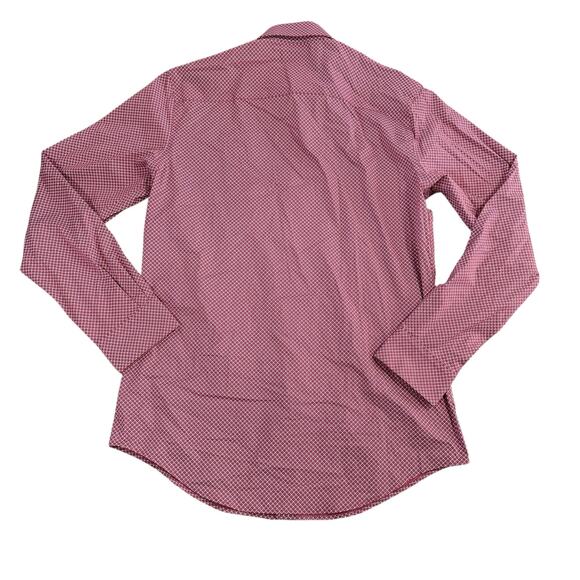 Alfani Men's Slim Fit Puzzle Print Button Down Dress Shirt Size M $65 - Picture 3 of 8